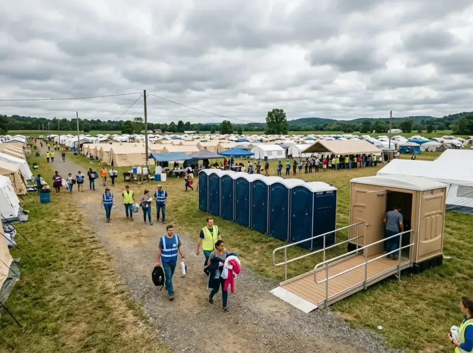 disaster-relief-camp-restrooms-010 — frequently asked questions, Dumpster & Portable Bathrooms Rental in St. Joseph, MN